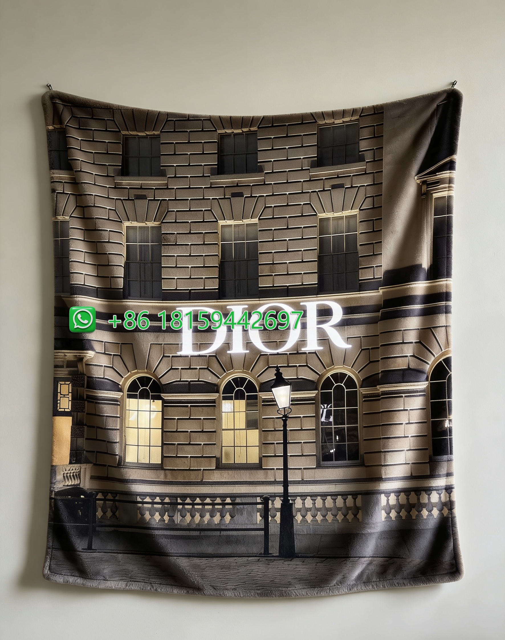 Dior Throw Blankets